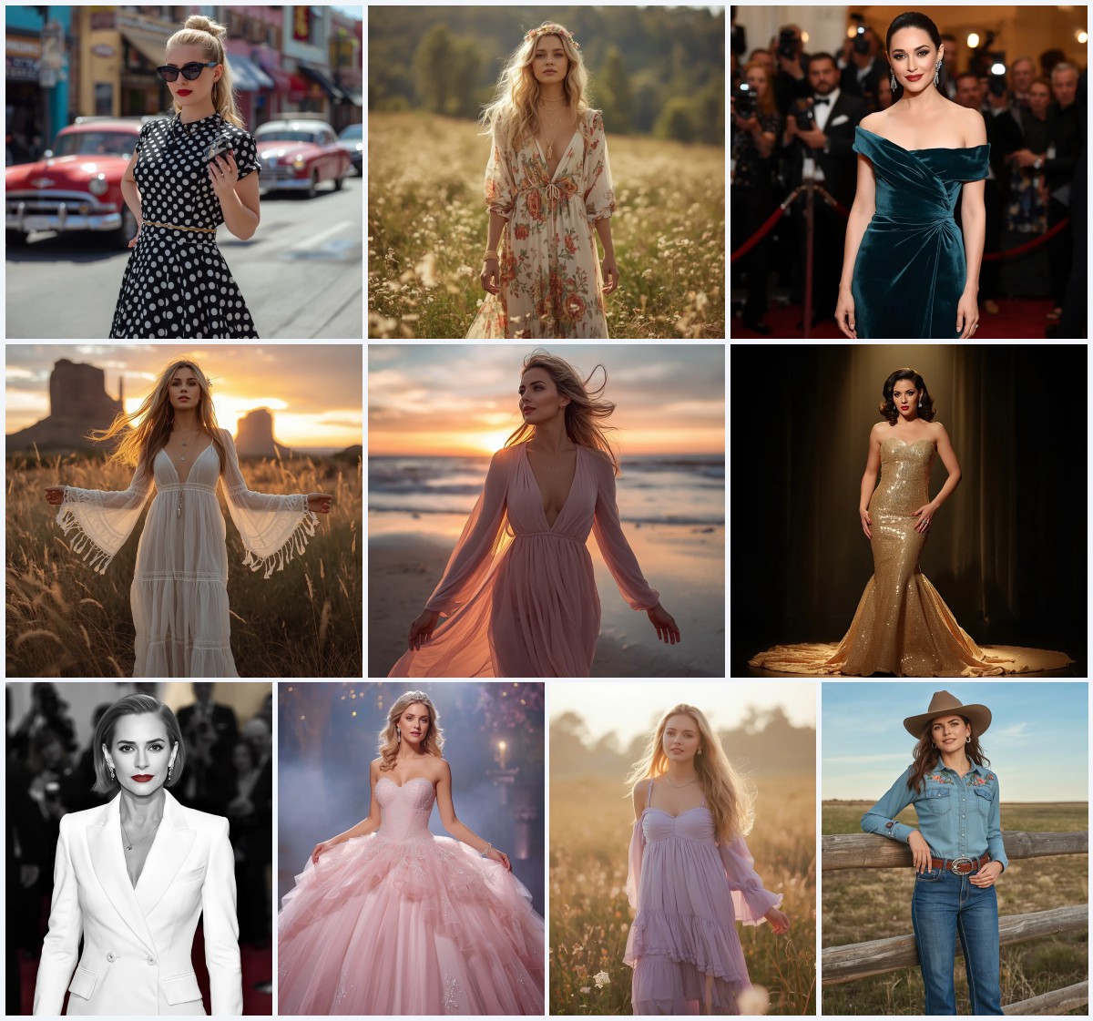 Best 10 AI Prompts for Elegant Women with Breathtaking Pre-Wedding Cinematic Photography | gemini ai photo