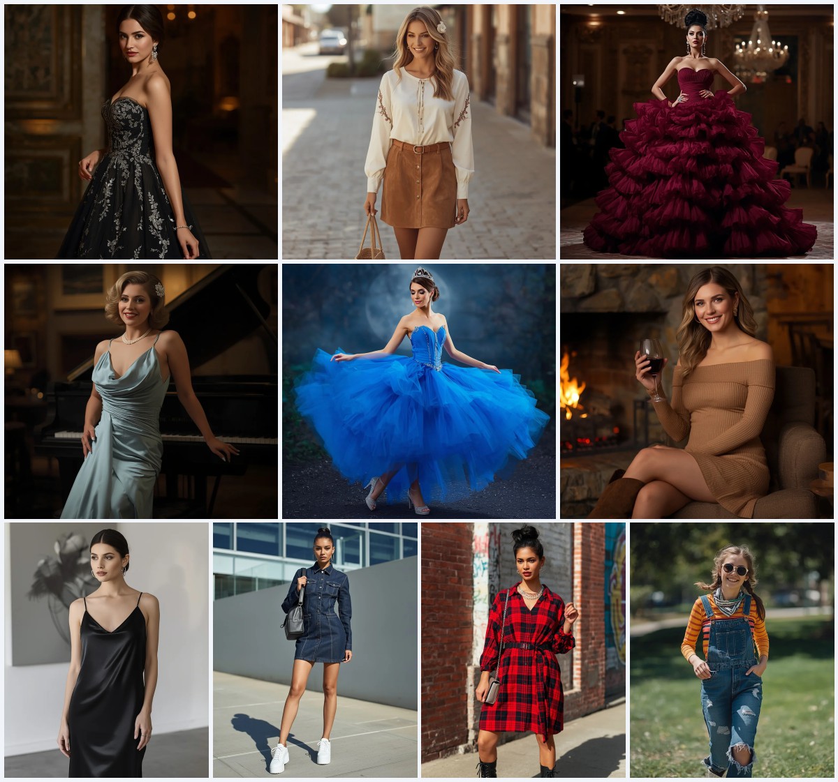 New 10 AI Prompts for Stylish Modern Women with Premium Romantic Portrait Photography | Prompt AI for girl