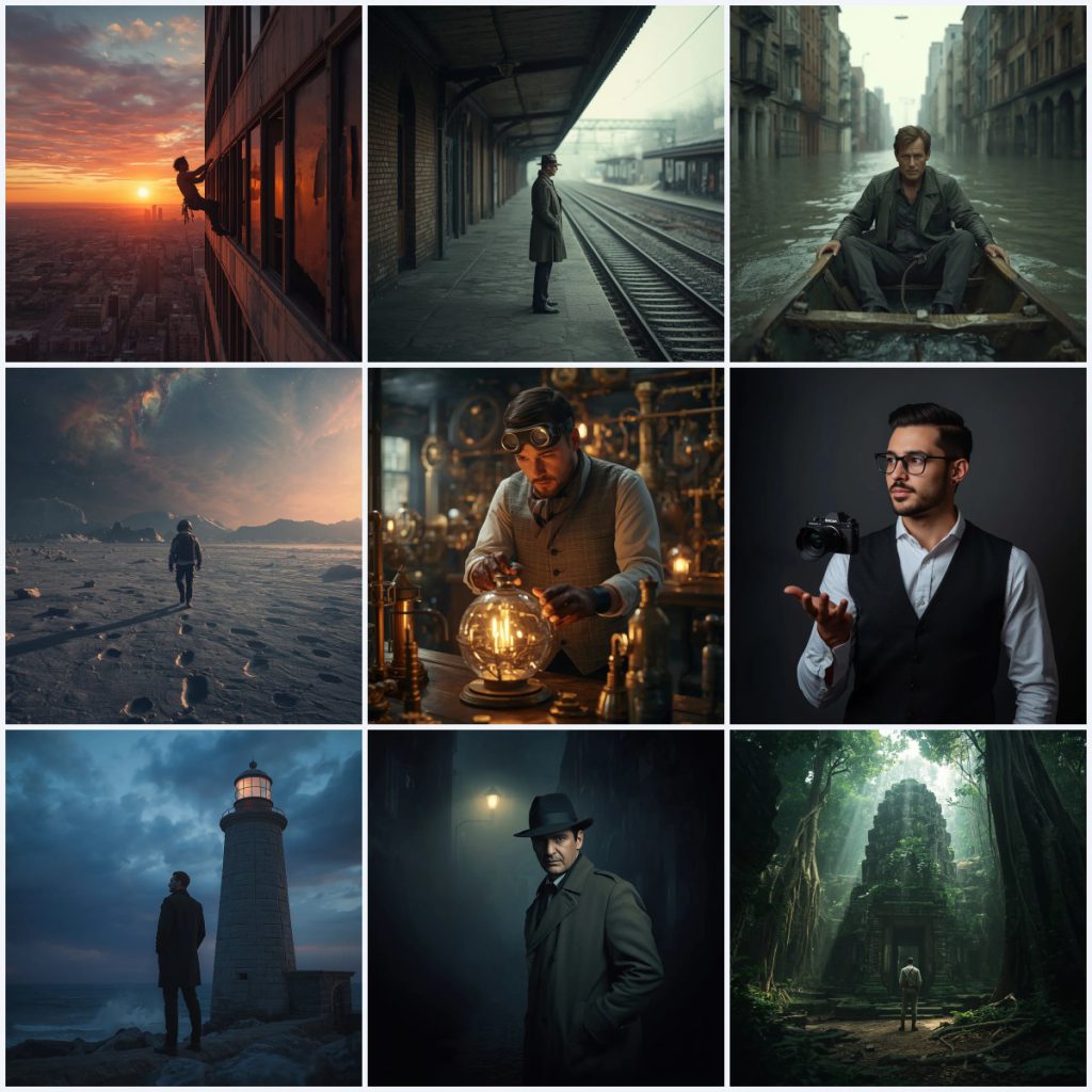 Best 10 Handsome Boy’s AI Image Prompts for Dynamic Cinematic Portrait Photography