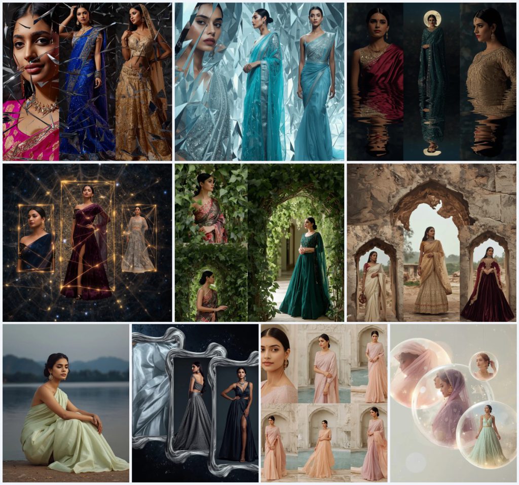 Best 10 Saree Pose AI Prompts for Elegant and Dynamic Shots